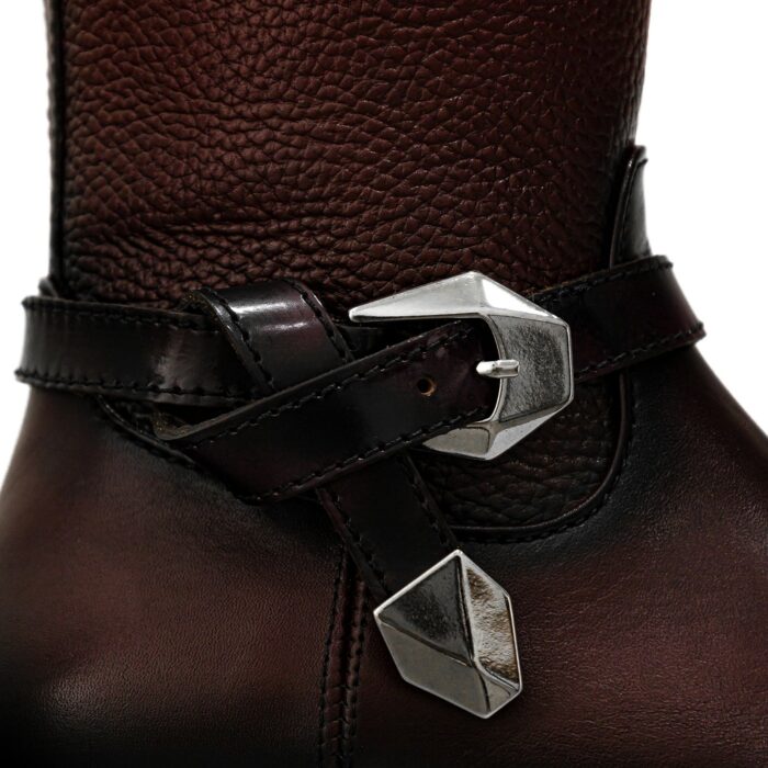 Bota Mujer Cuadra 09TTSTS Cherry - Imagen 6