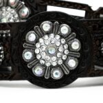 Cinto Mujer Western Concho Flor A02-1 - Imagen 3