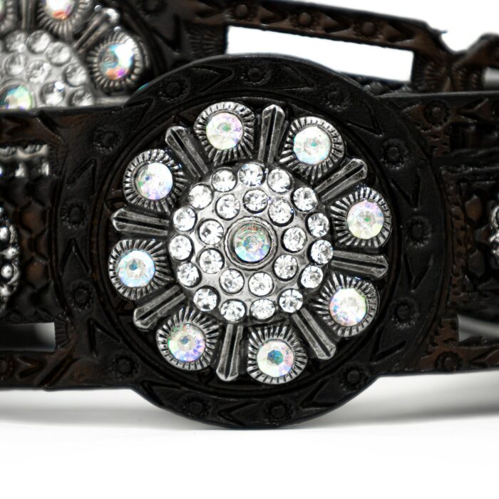 Cinto Mujer Western Concho Flor A02-1 - Imagen 3