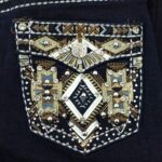 Pnatalon Mujer Max Denim 731 Brillos Marino - Imagen 3