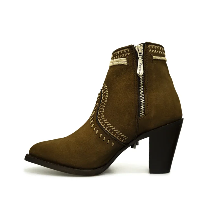 Botin Mujer Cuadra 3F0URS Grease Nubuck - Imagen 4