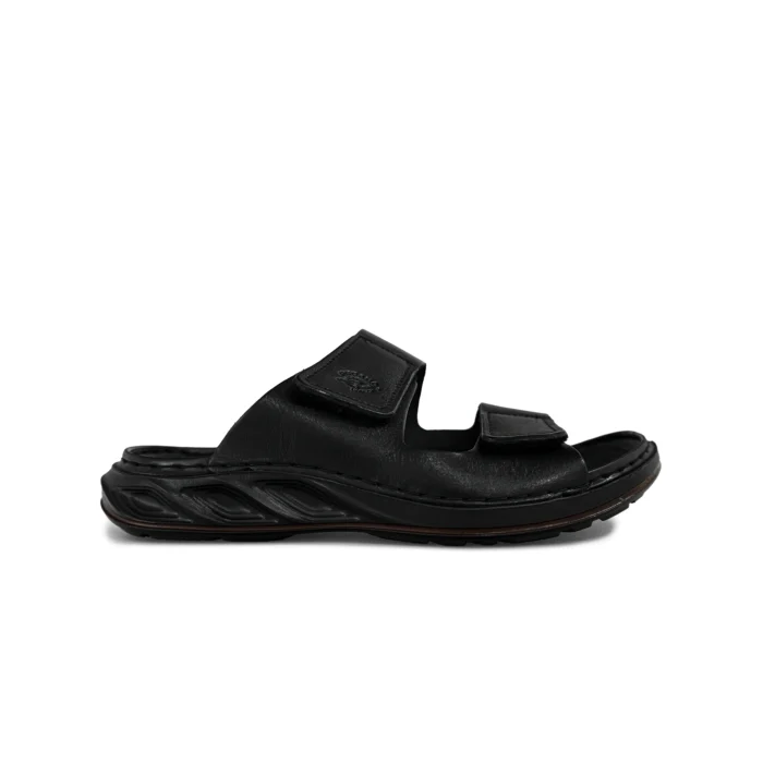 Sandalia Hombre Pegada 134101 Anilina Preto - Imagen 1