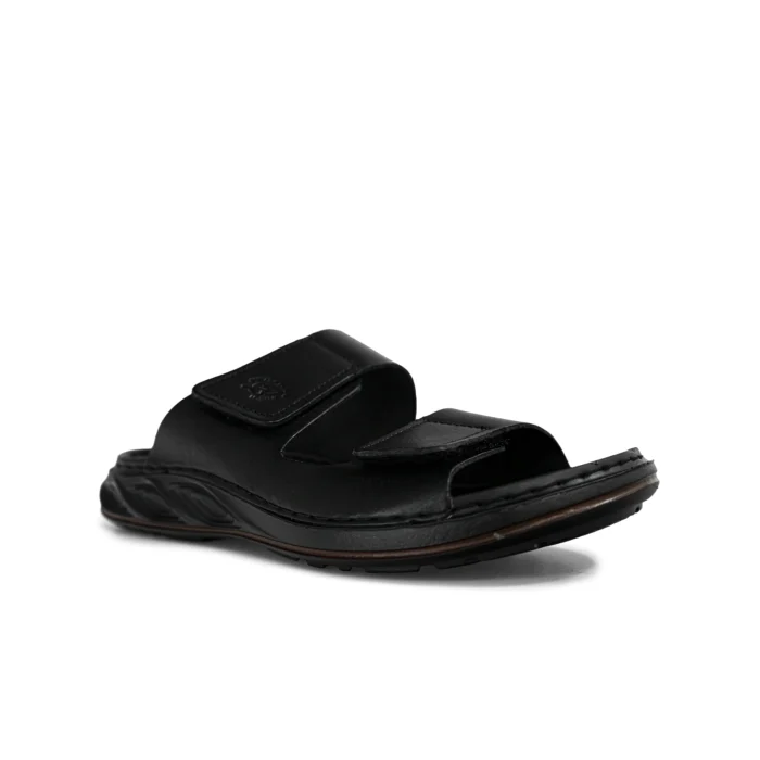 Sandalia Hombre Pegada 134101 Anilina Preto - Imagen 2