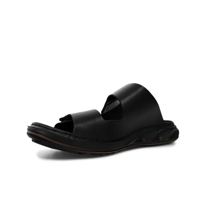 Sandalia Hombre Pegada 134101 Anilina Preto - Imagen 3