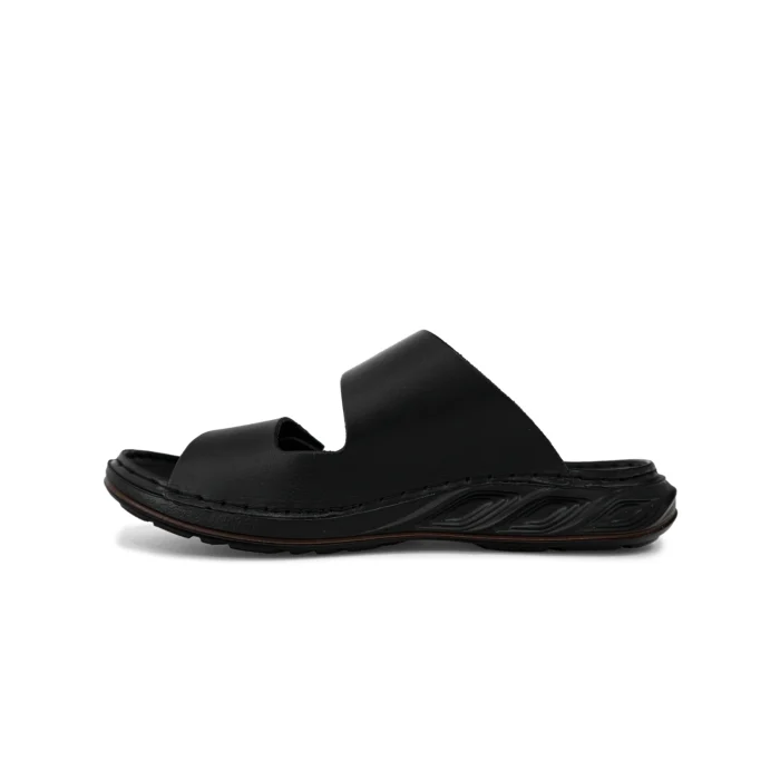 Sandalia Hombre Pegada 134101 Anilina Preto - Imagen 4