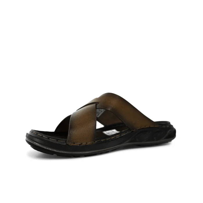 9003806-3-W.webp Sandalia Hombre Pegada 134102 Anilina Preto - Imagen 3