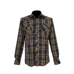 Camisa Hombre TNT 90236 Cuadros Marino