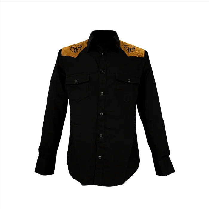 Camisa Hombre Kracto Craneo Toro - Imagen 1