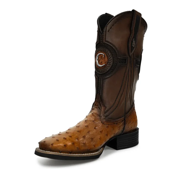 Bota Hombre Cuadra SZ2SA1 Brandy  Avestruz - Imagen 3
