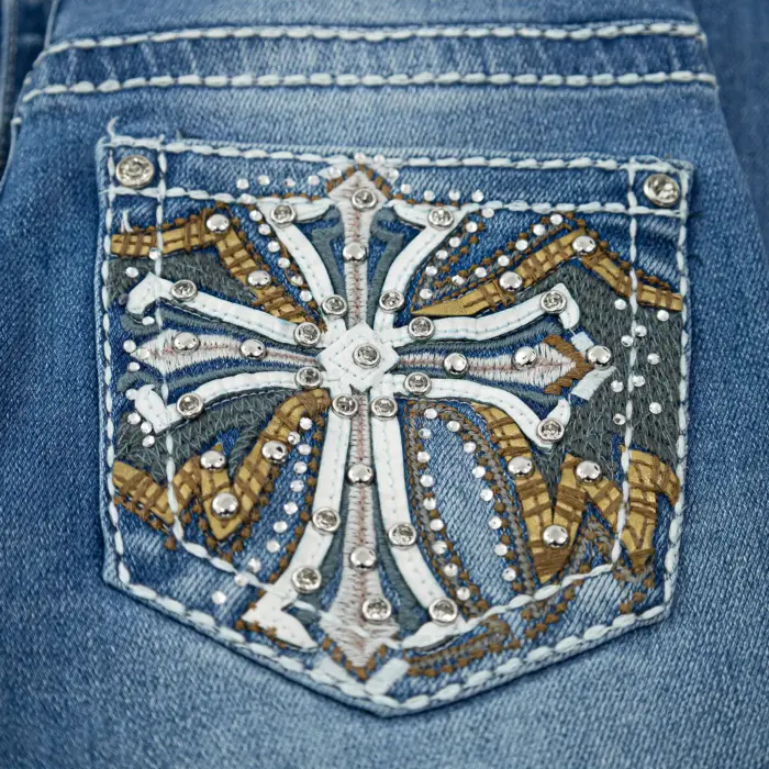Pantalon Mujer Max Denim 24452 Diamante - Imagen 1