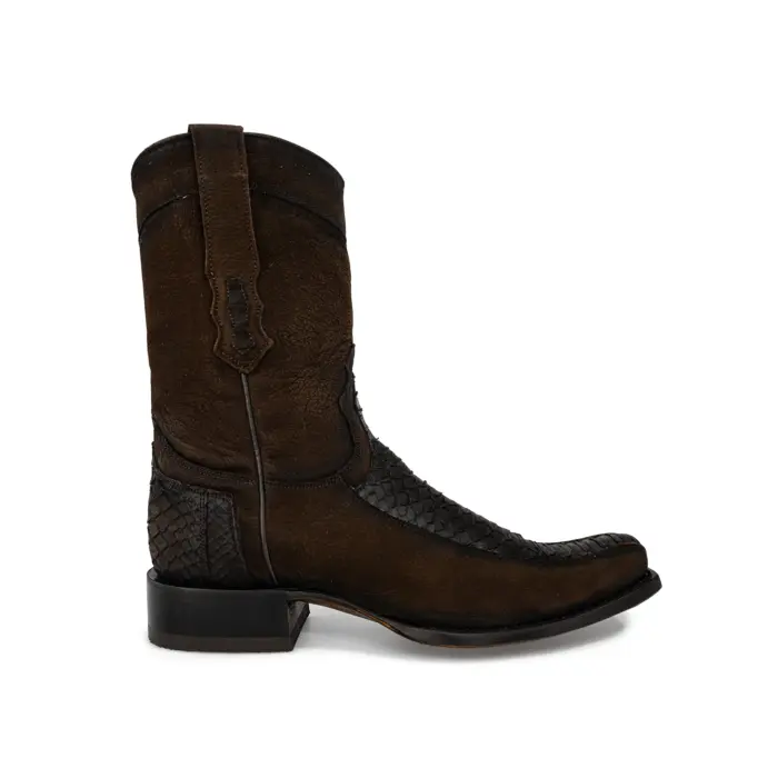 Bota Hombre Caborca HAG578 Python Nobuck - Imagen 1