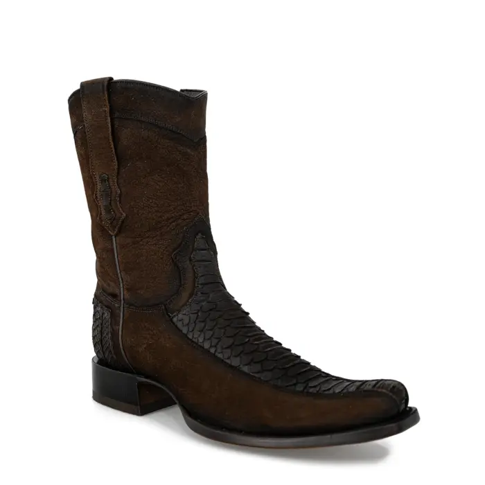 Bota Hombre Caborca HAG578 Python Nobuck - Imagen 2