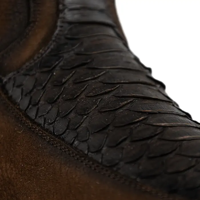 Bota Hombre Caborca HAG578 Python Nobuck - Imagen 6