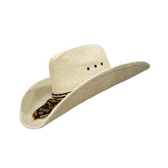 9004006-2-copia.webp Sombrero Adulto Avelar Rodeo Talqueada Palma Blanca - Imagen 2