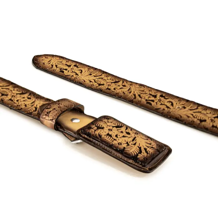 Cinturon Mujer Tony Dilaz 129299 Florecitas - Imagen 3