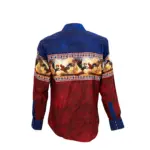 Camisa Hombre Rodeo West CEN113 Gallos - Imagen 2