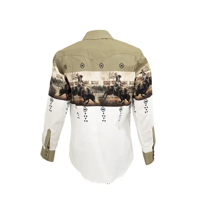 Camisa Hombre Rodeo West CEN104 Rodeo - Imagen 2