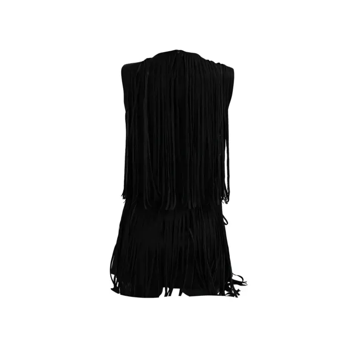 Vestido Mujer Replicados Tiras - Imagen 2