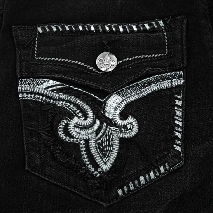 Pantalon Hombre Max Denim 78BLK - Imagen 3