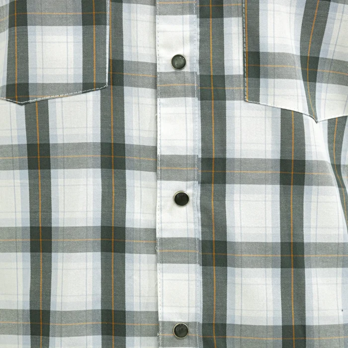 Camisa Hombre Mabo Vaq Cuadros Gra - Imagen 3