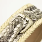 Sandalia Mujer Cuadra 44SPMPM Python - Imagen 6