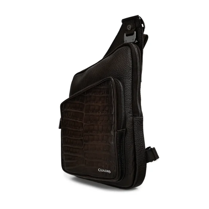 Bolso Hombre Cuadra BOC44FY Coco - Imagen 3