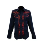 Camisa Hombre Eagle Nice Bordado Vaq - Imagen 4