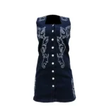Vestido Mujer Replicados Mezclilla
