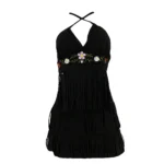 Conjunto Mujer Bordado Flores