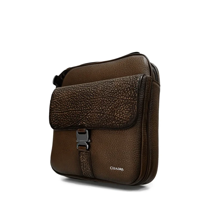 Bolsa Hombre Cuadra BOC61BN Bisonte Nubuck - Imagen 3