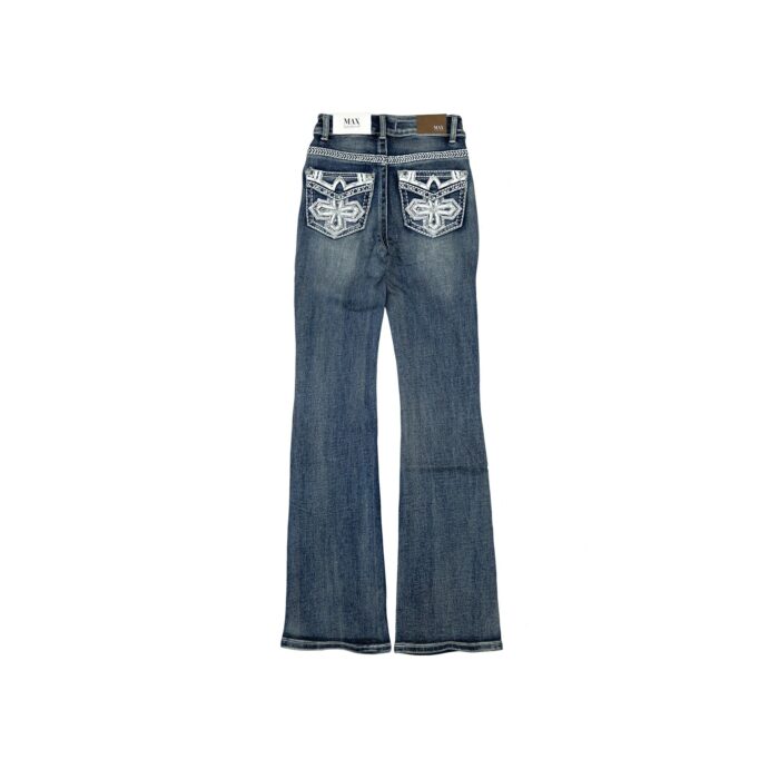 9006763-2.jpg Pantalon Mujer Max Denim 338 Cruz Bolsillo - Imagen 2