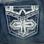 Pantalon Mujer Max Denim 338 Cruz Bolsillo - Imagen 3