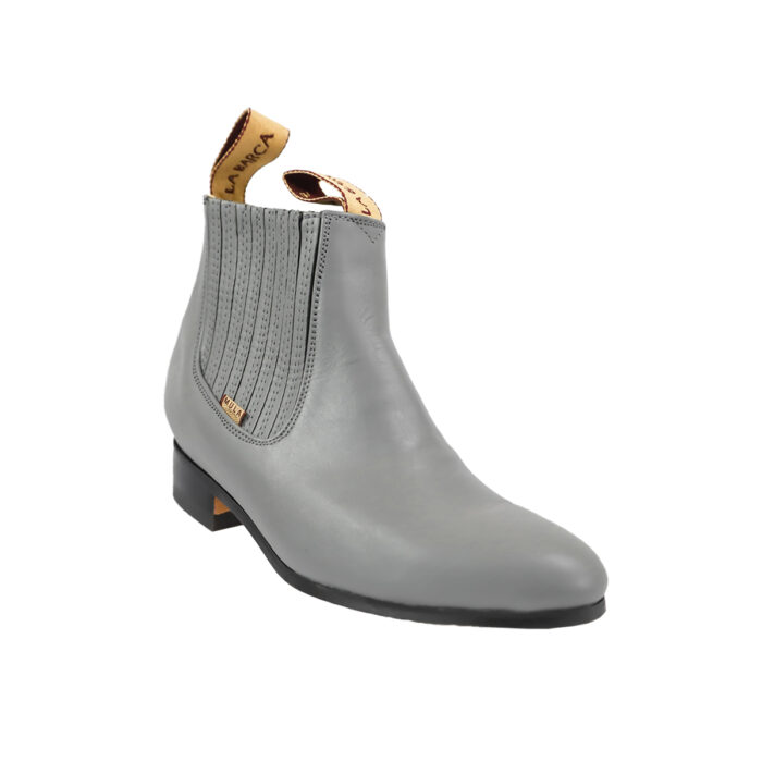 A01714-17-Gris.jpg Botines Hombre En Piel Autentica La Barca P500 - Imagen 11
