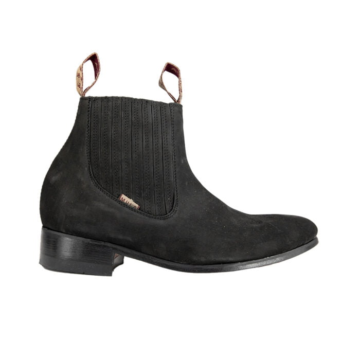 Botines Hombre En Piel Autentica La Barca 500Bk - Imagen 7