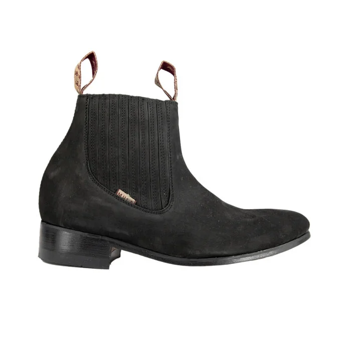 Botines Hombre En Piel Autentica La Barca 500Bk - Imagen 7