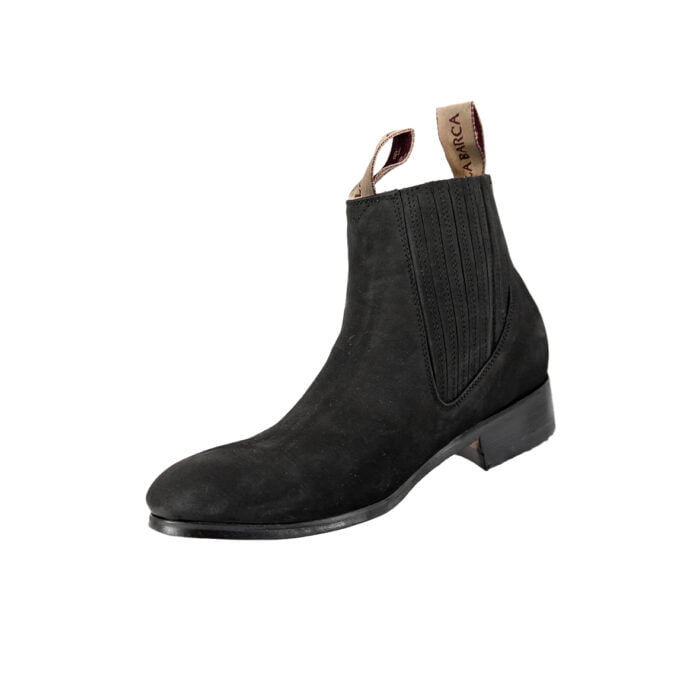 Botines Hombre En Piel Autentica La Barca 500Bk - Imagen 21