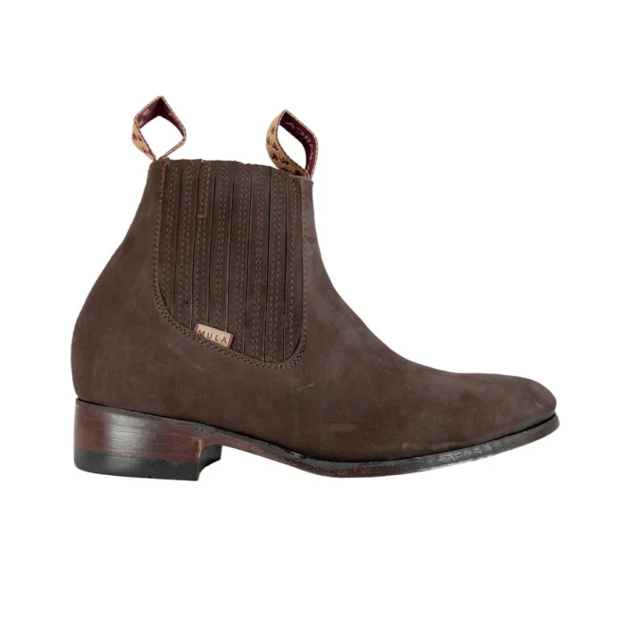 Botines Hombre En Piel Autentica La Barca 500Bk - Imagen 6