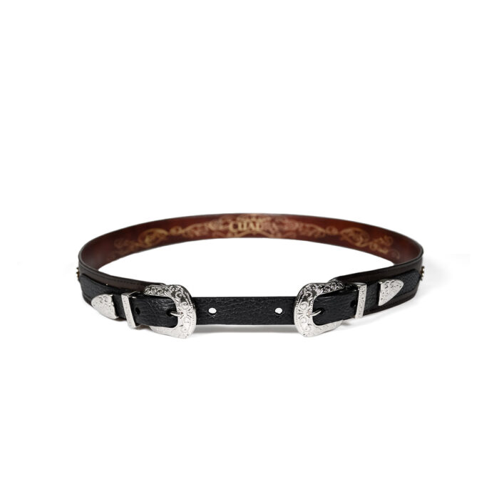 Cinturon Mujer En Piel Autentica Cuadra CD942RS Santana Res - Imagen 1