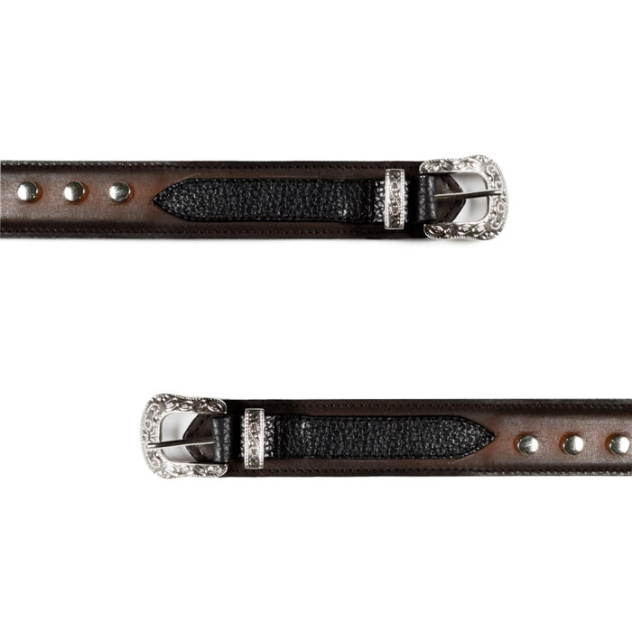 Cinturon Mujer En Piel Autentica Cuadra CD942RS Santana Res - Imagen 2