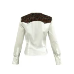 Camisa Mujer Mabo Popelina Escamas - Imagen 5