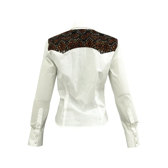 Camisa Mujer Mabo Popelina Escamas - Imagen 5