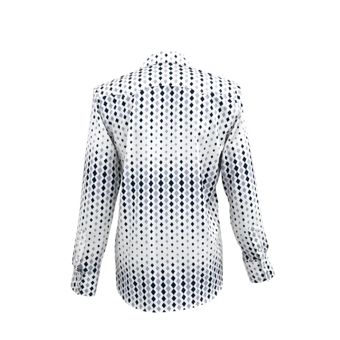 Camisa Hombre Mabo Vaquera Rombos - Imagen 2