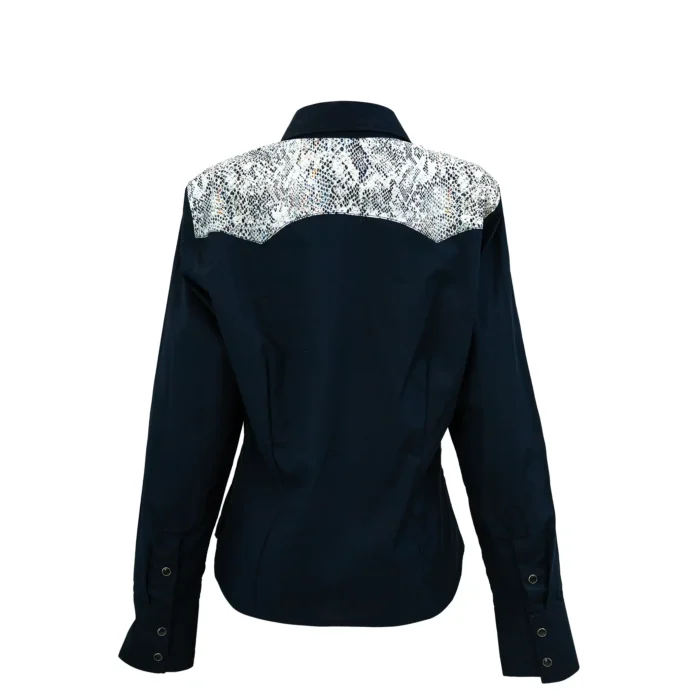 Camisa Mujer Mabo Popelina Escamas - Imagen 2