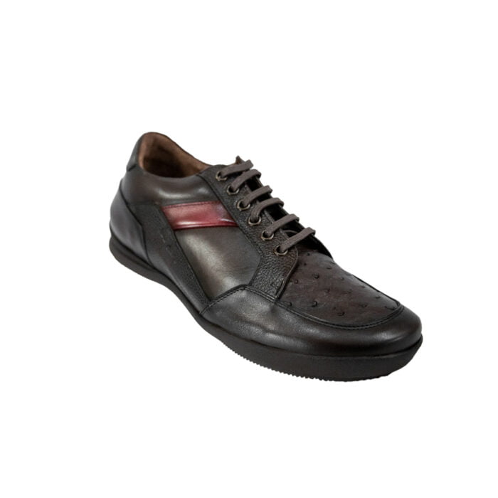 Sneakers Hombre En Piel Autentica Cuadra L27Avts - Imagen 2